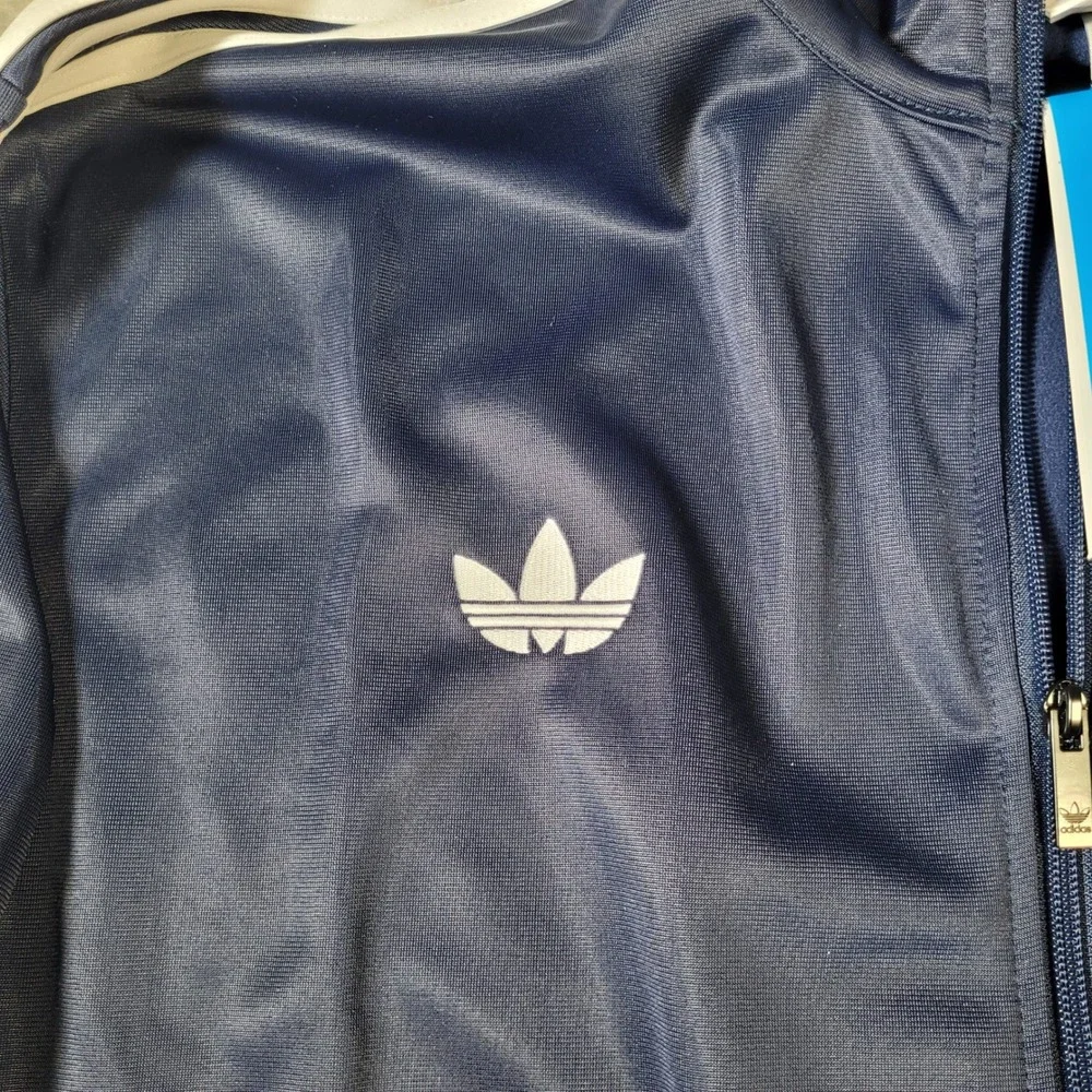Adidas Oasis Firebird Track Jacket Mens XL Navy Blue Live 25 Reunion KT3456